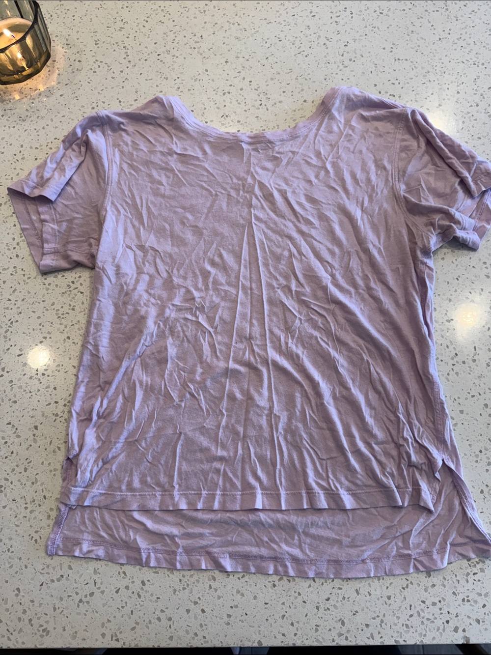 lululemon athletica Lavender Short-Sleeve Tee
